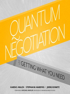 cover image of Quantum Negotiation